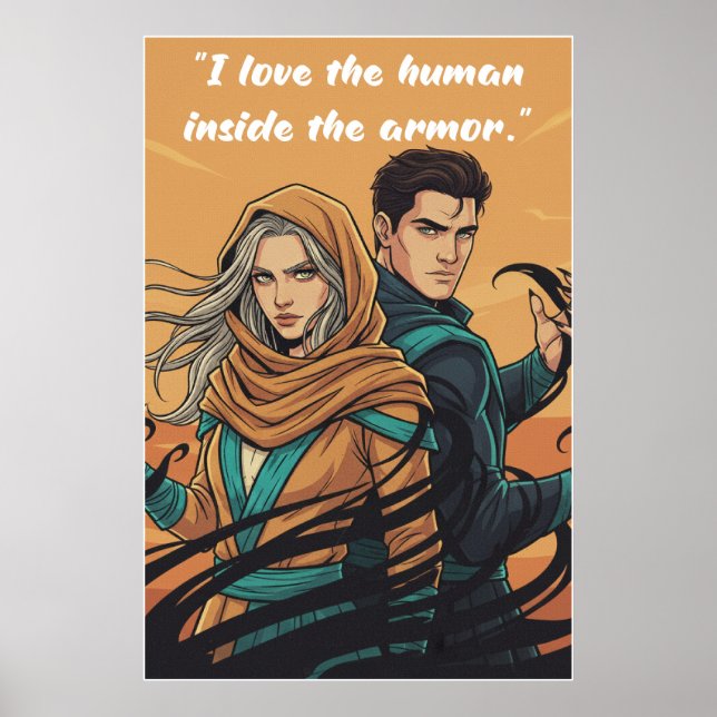 Póster Powerless Book Quote Poster (Frente)