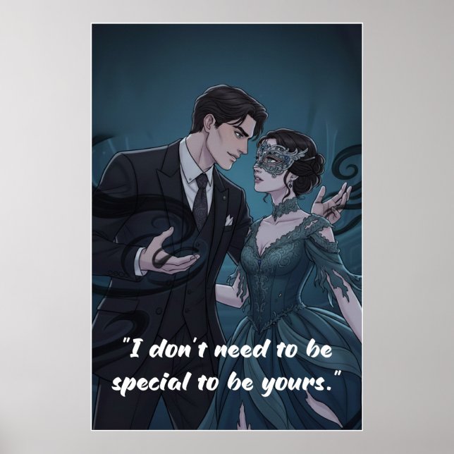 Póster Powerless Book Quote Poster  (Frente)