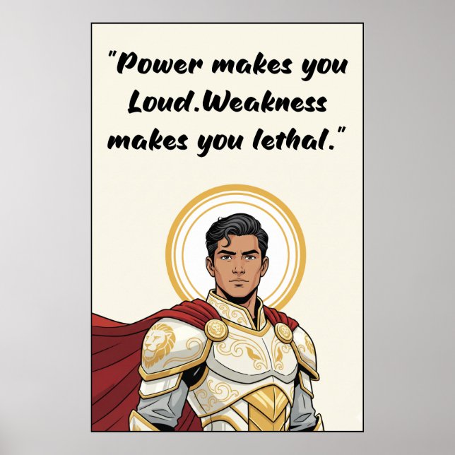 Póster Powerless Book Quote Poster (Frente)