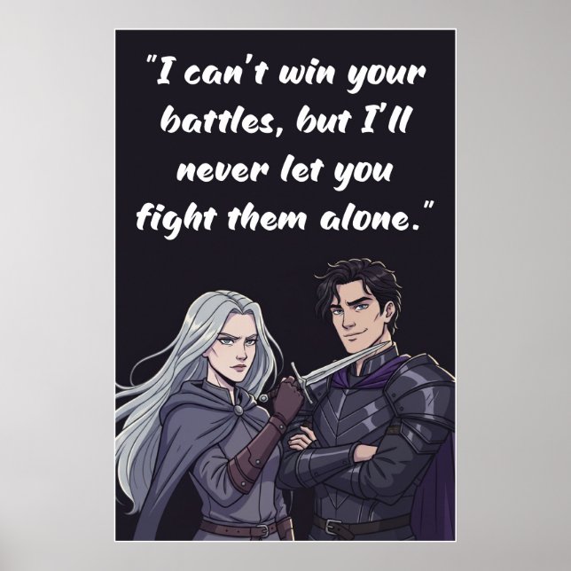 Póster Powerless Quote Poster (Frente)