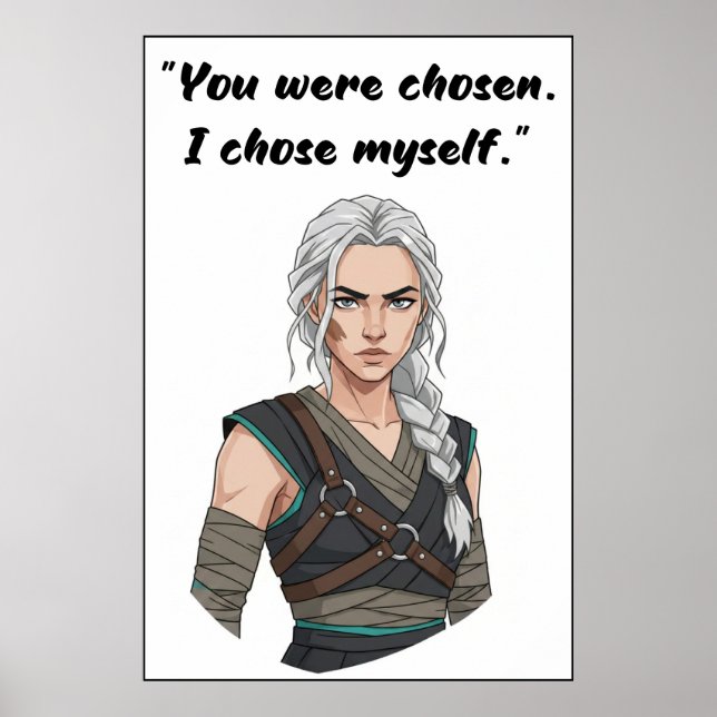 Póster Powerless Quote Poster (Frente)