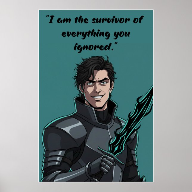 Póster Powerless Quote Poster (Frente)