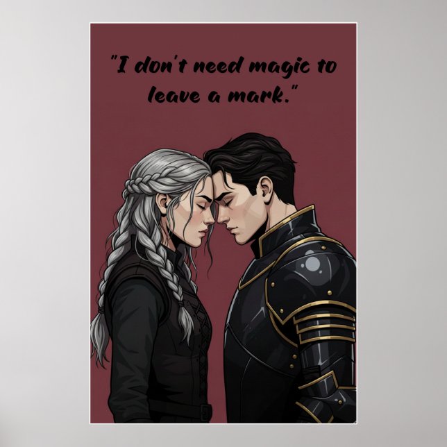 Póster Powerless Quote Poster (Frente)