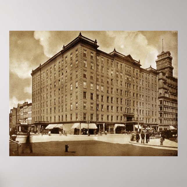 Póster Powers Hotel 1906 (Frente)