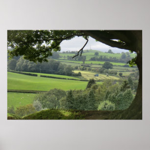 Póster Powys en el equinoccio del otoño