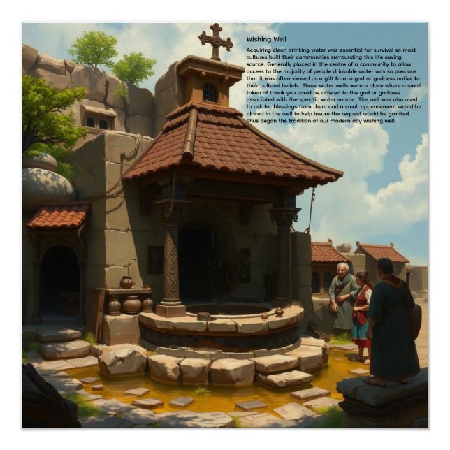 Póster Pozo de los Deseos (Anverso)