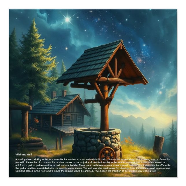 Póster Pozo de los Deseos (Anverso)