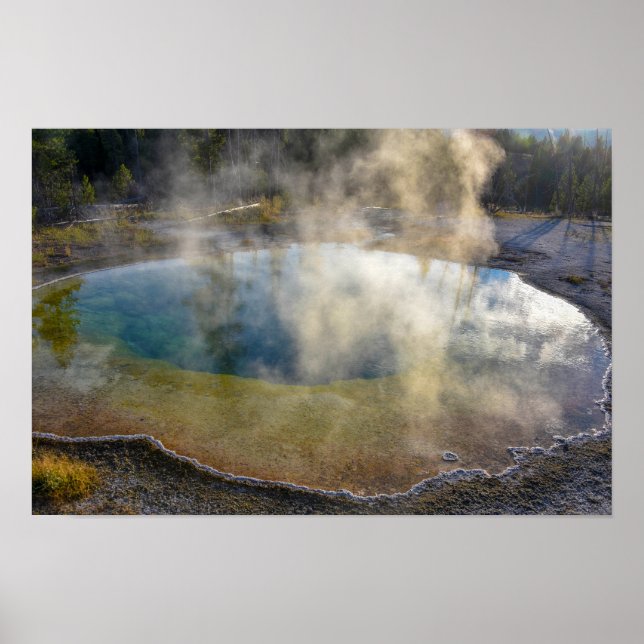 Póster Pozo Morning Glory, Parque Nacional Yellowstone (Frente)