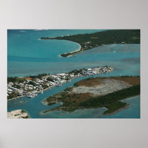 Póster Pozos españoles céntricos, Bahamas