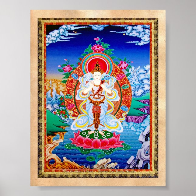 Póster Prabhutaratna Buddha Guay oriental Padmakumara (Frente)