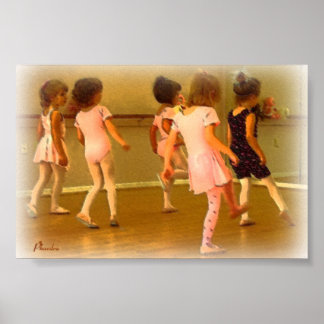 Póster Práctica de ballet