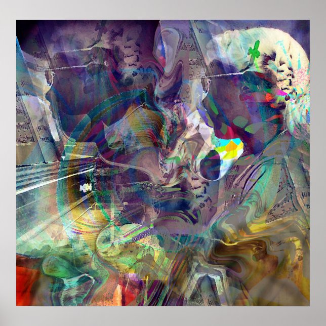 Póster Práctica del piano (Frente)