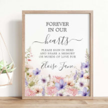 Pradera de Flores Silvestres Mesa conmemorativa fu