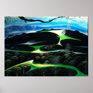 Póster Prado de High Country - Realismo Mágico Eyvind Ea