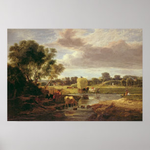 Póster Prados de Trowse, cerca de Norwich, 1828