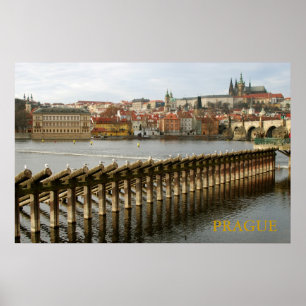 Póster Praga - Castillo II