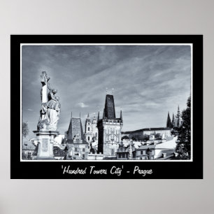 Póster Praga - Ciudad de las Cien Torres (Póster)