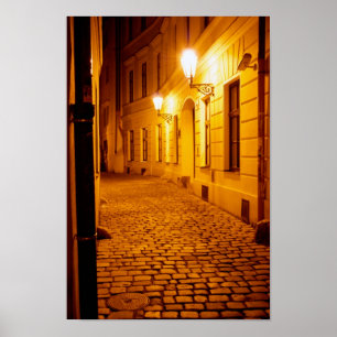 Póster Praga por Lamplight Poster
