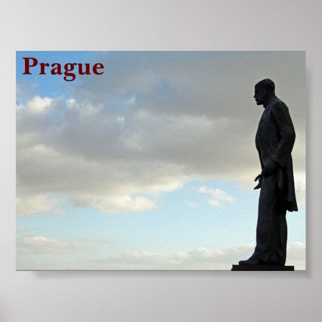 Póster Praga: Tomas Garrigue Masaryk (Frente)