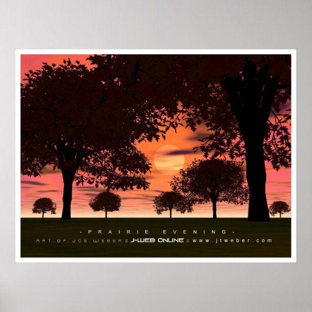 Póster Prairie Evening (Frente)