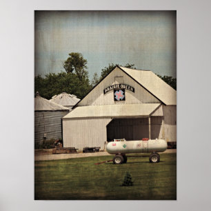Póster Prairie Queen Barn Quilt