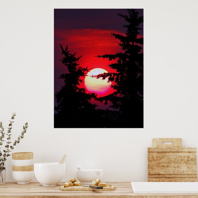 Póster Prairie Sunset (Cocina)