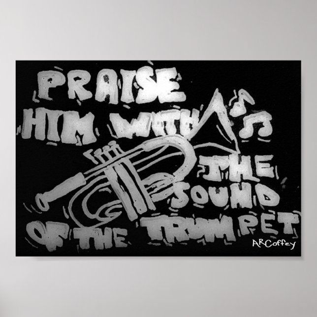 Póster Praise Him with the Sound of the Trumpet Poster (Frente)