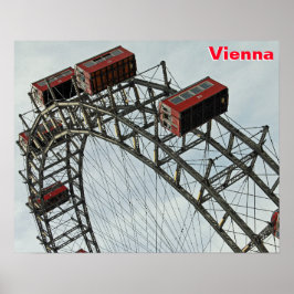 Póster Prater Ferris Wheel, Viena, Austria