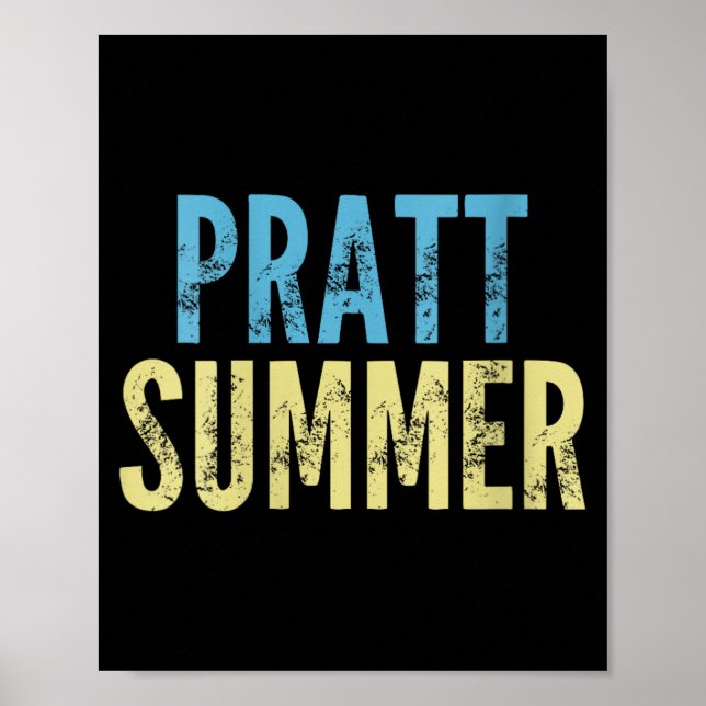 Póster Pratt de Verano para Mujeres (Frente)