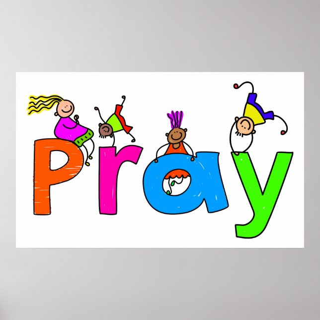 Póster Pray (Frente)