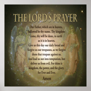 Póster Prayer de señor