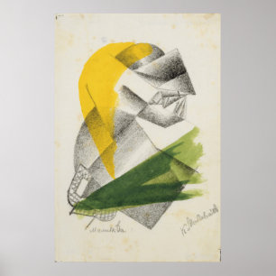 Póster Prayer II, c.1913 (lithograph)