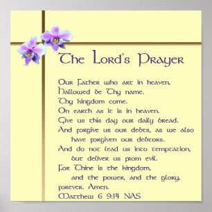 Póster Prayer Poster de señor