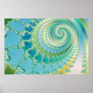 Póster Pre vida - poster del fractal