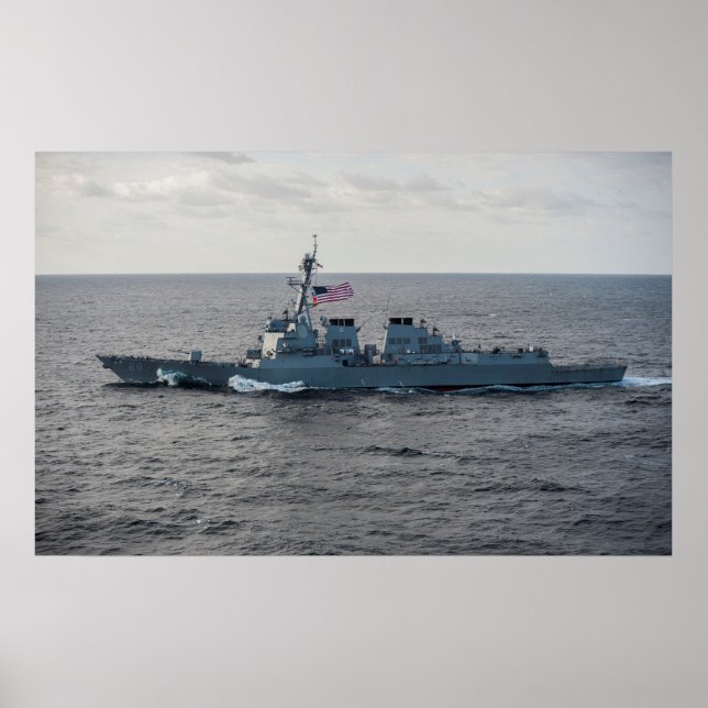 Póster Preble USS (DDG 58) (Frente)