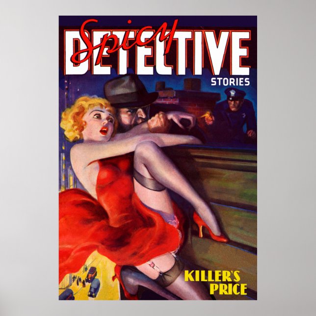 Póster precio del asesino (Frente)