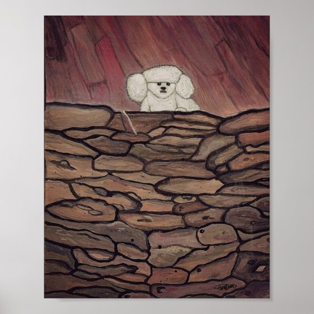 Póster Precioso silencio de la (Frente)
