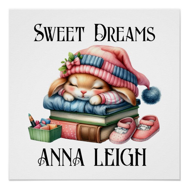 Póster Preciosos sueños dulces (Anverso)