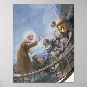 Póster Predicación de St. Anthony