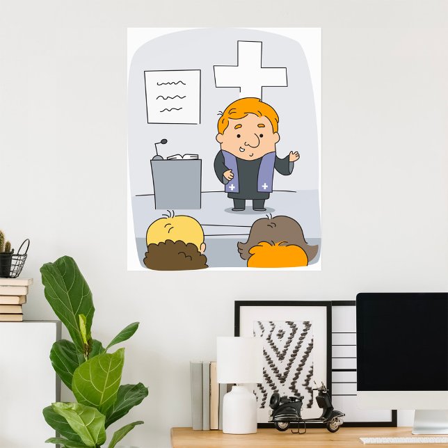 Póster Predicción del Ministro de la Iglesia (Subido por el creador)