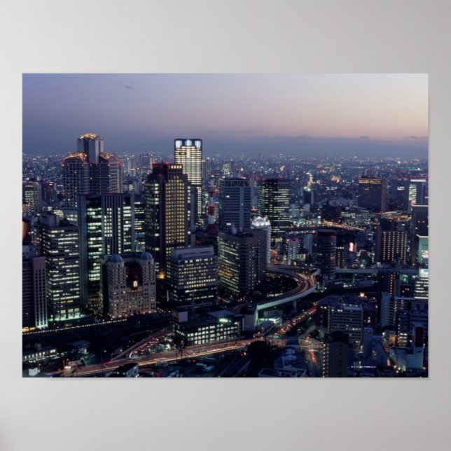 Póster Prefectura de Osaka (Frente)