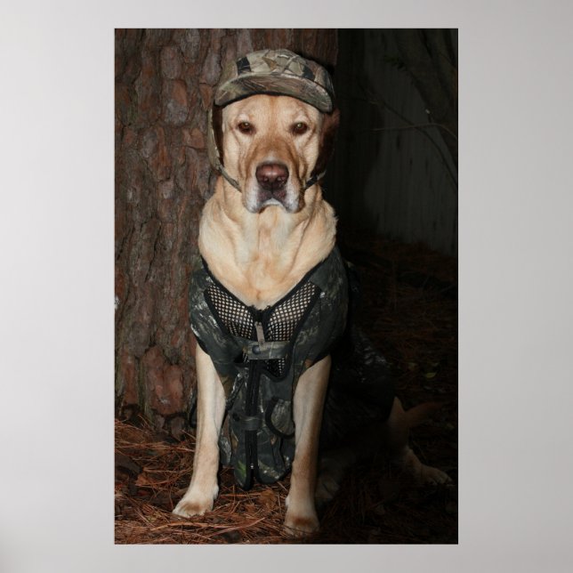 Póster Prefiero estar cazando (Frente)