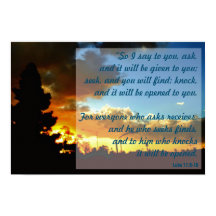 Pregunta, Seek, Knock 19" x 13", Poster