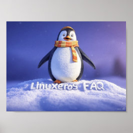 Póster Preguntas frecuentes de Linuxeros