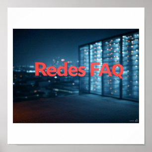 Póster Preguntas frecuentes sobre Redes