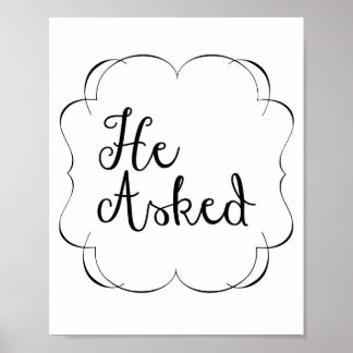 Póster Preguntó...