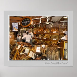 Póster Premiere Moisson Bakery - Montreal