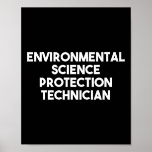 Póster Premio de Técnico de Protección de Ciencias Ambien