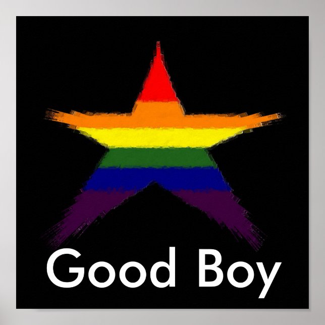 Póster Premio Estrella Arcoiris (Frente)