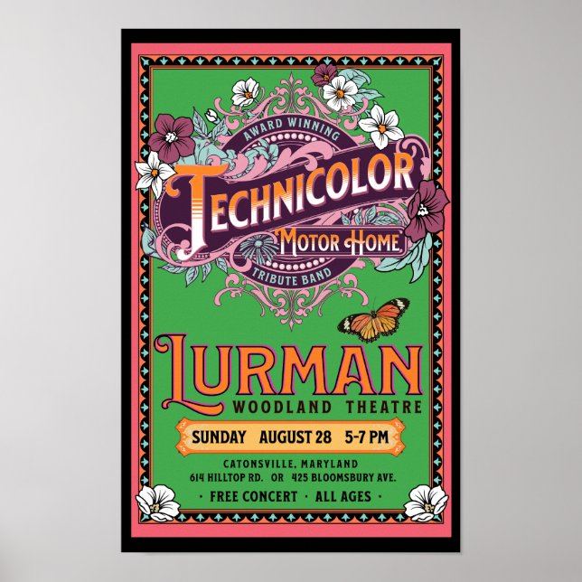 Póster Premio Technicolor Lurman 2022 (Frente)